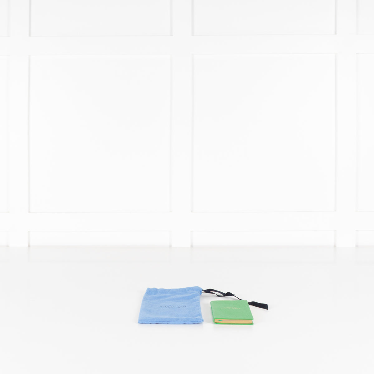 Smythson Green 'Dancing On The Tables' Mini Notebook