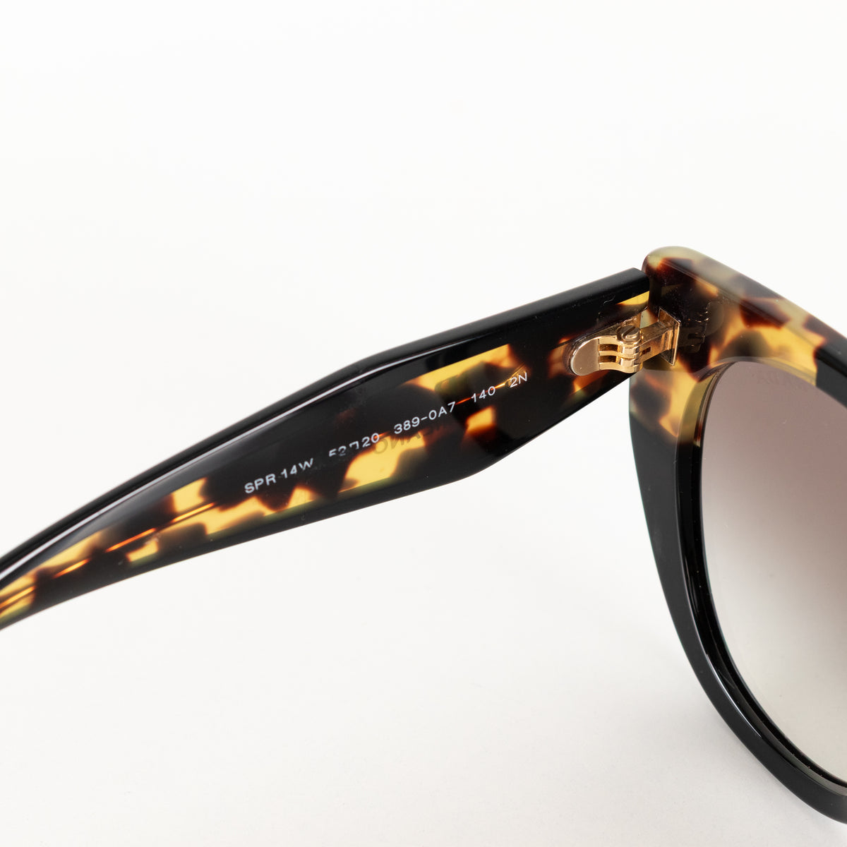 Prada Black Brown Tortoise Sunglasses