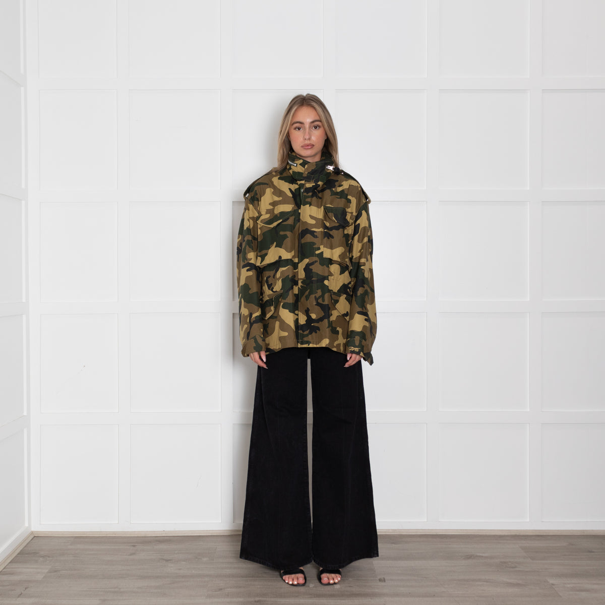 Victoria Beckham x Reebok Military Camouflage Jacket