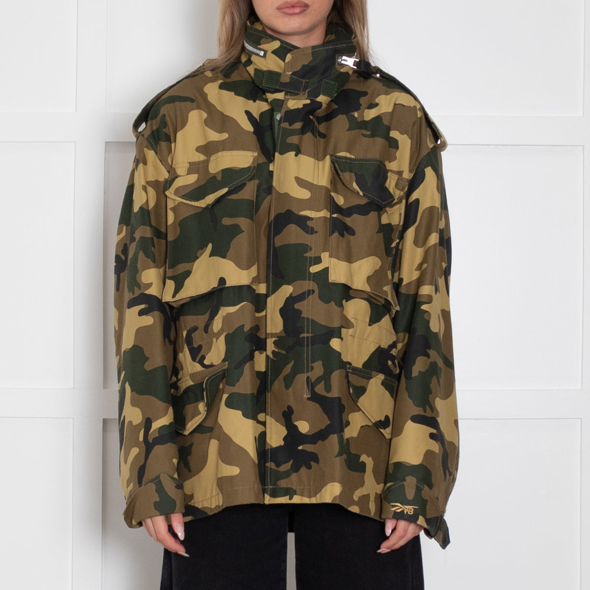 Victoria Beckham x Reebok Military Camouflage Jacket