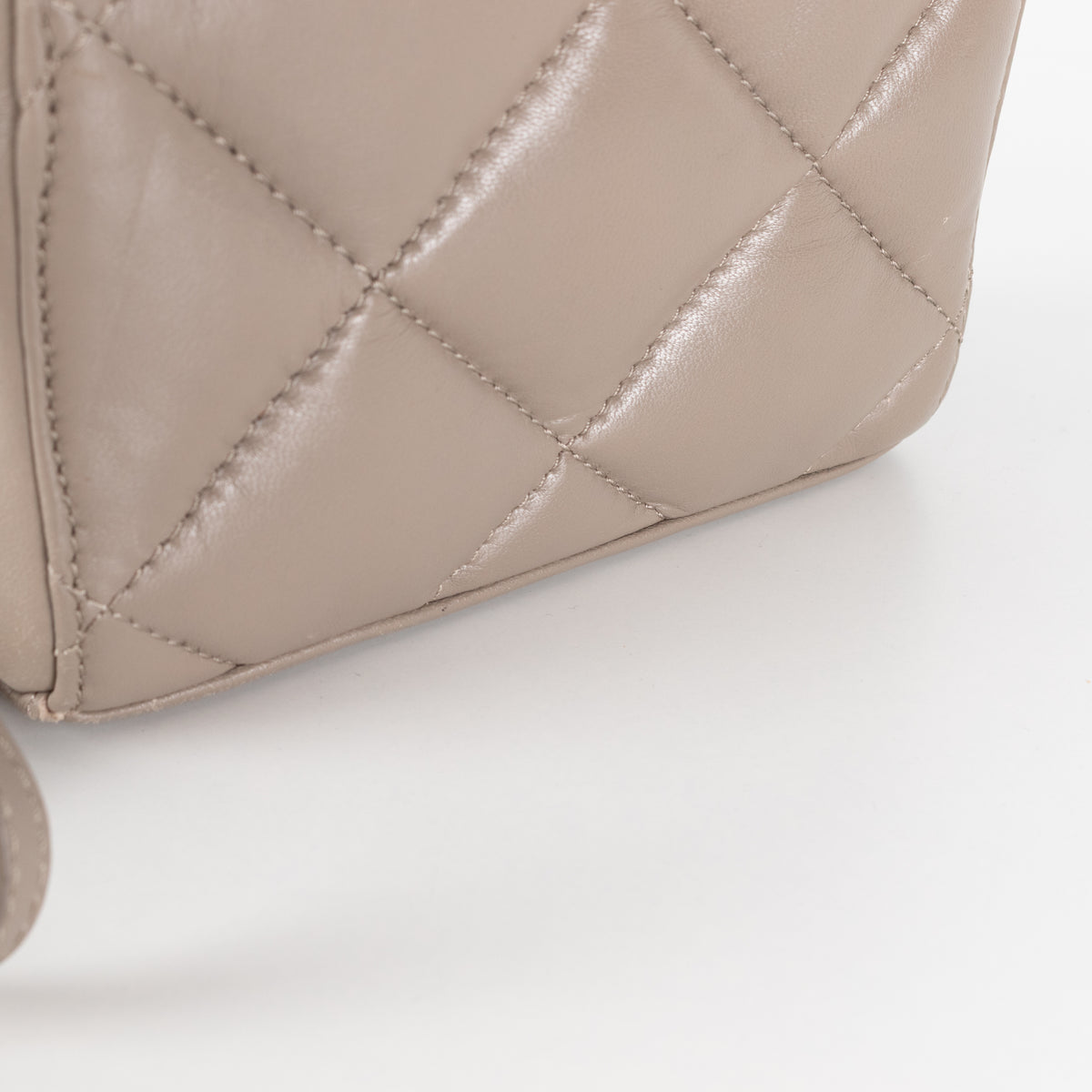 Stand Studio Taupe Brynn Quilted Bag
