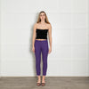 Intrend Purple Wool Blend Trousers