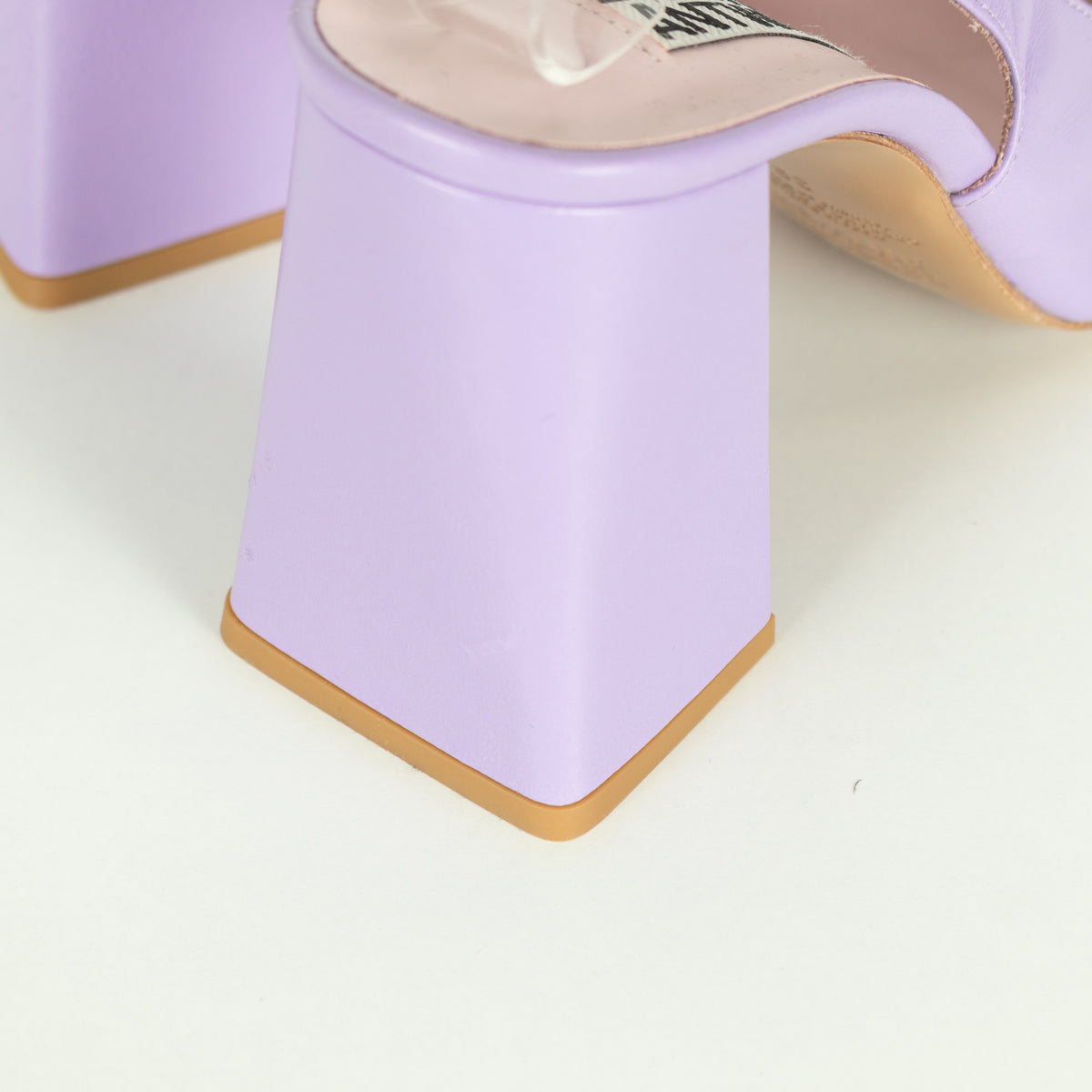 Essentiel Antwerp Lilac Block Heel Slingbacks