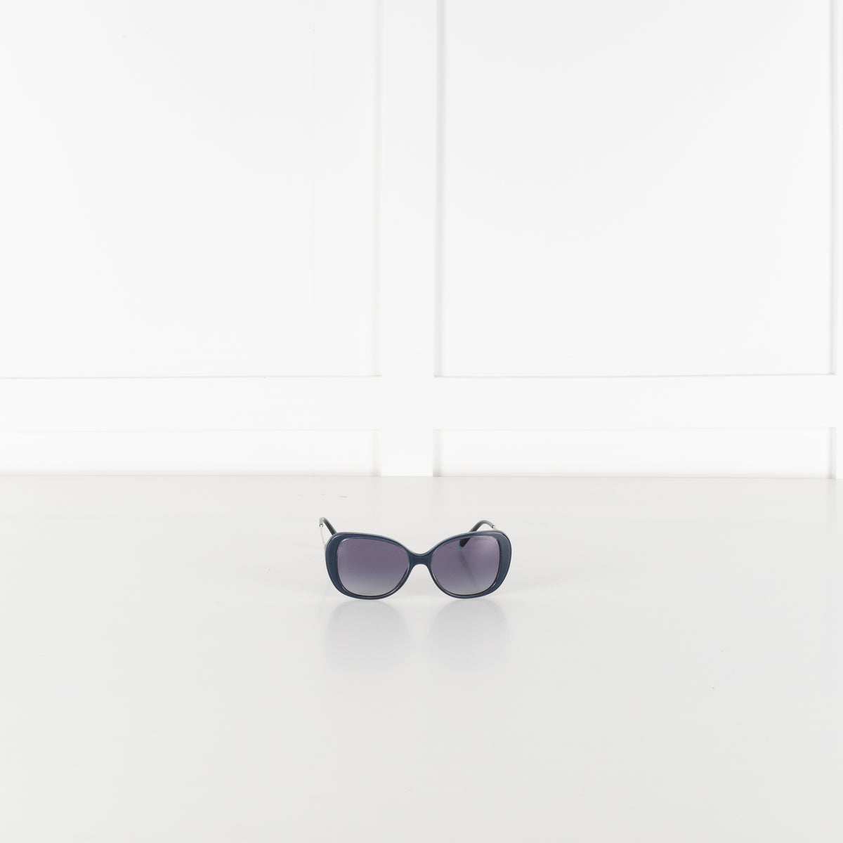 Tiffany Navy Blue Sunglasses with Blue Lens