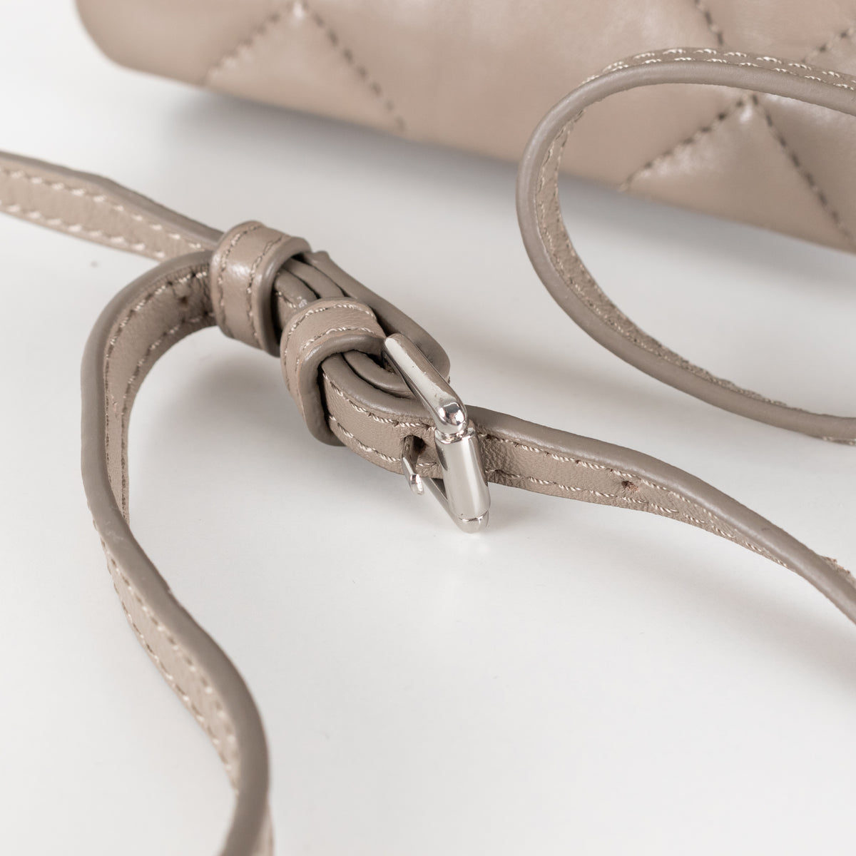 Stand Studio Taupe Brynn Quilted Bag