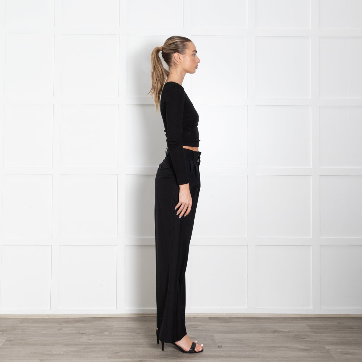 Junya Watanabe Black Tailored Trousers