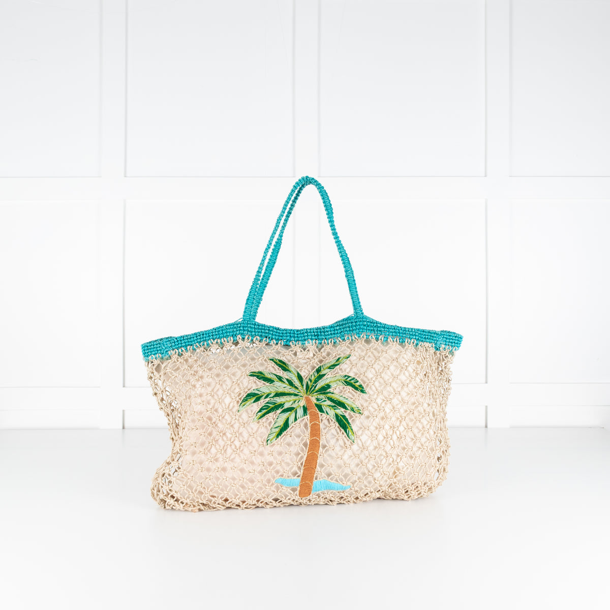 Ashiana London Palm Tree Woven Basket With Liner