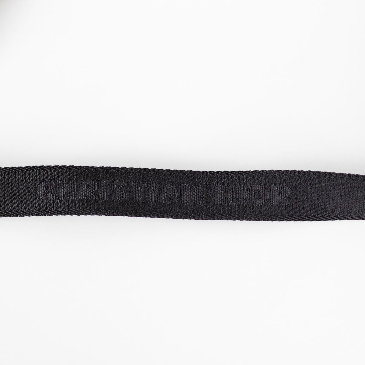 Christian Dior Black Oblique Galaxy Nylon Messenger Bag