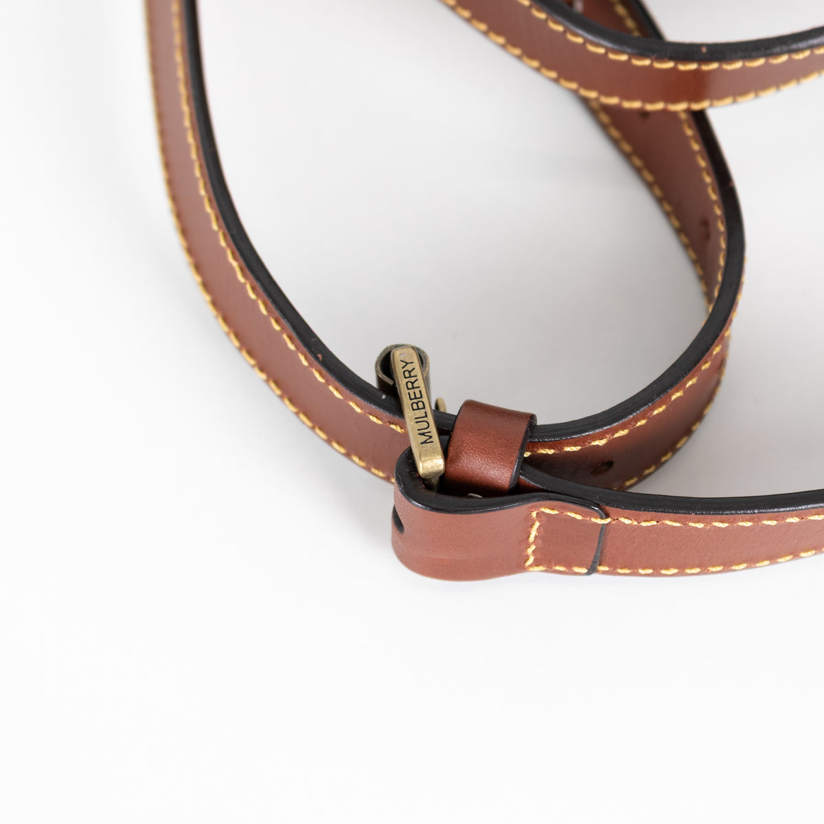 Mulberry Brown Scotchgrain Leather Vintage Small Crossbody Bag