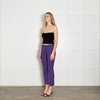 Intrend Purple Wool Blend Trousers