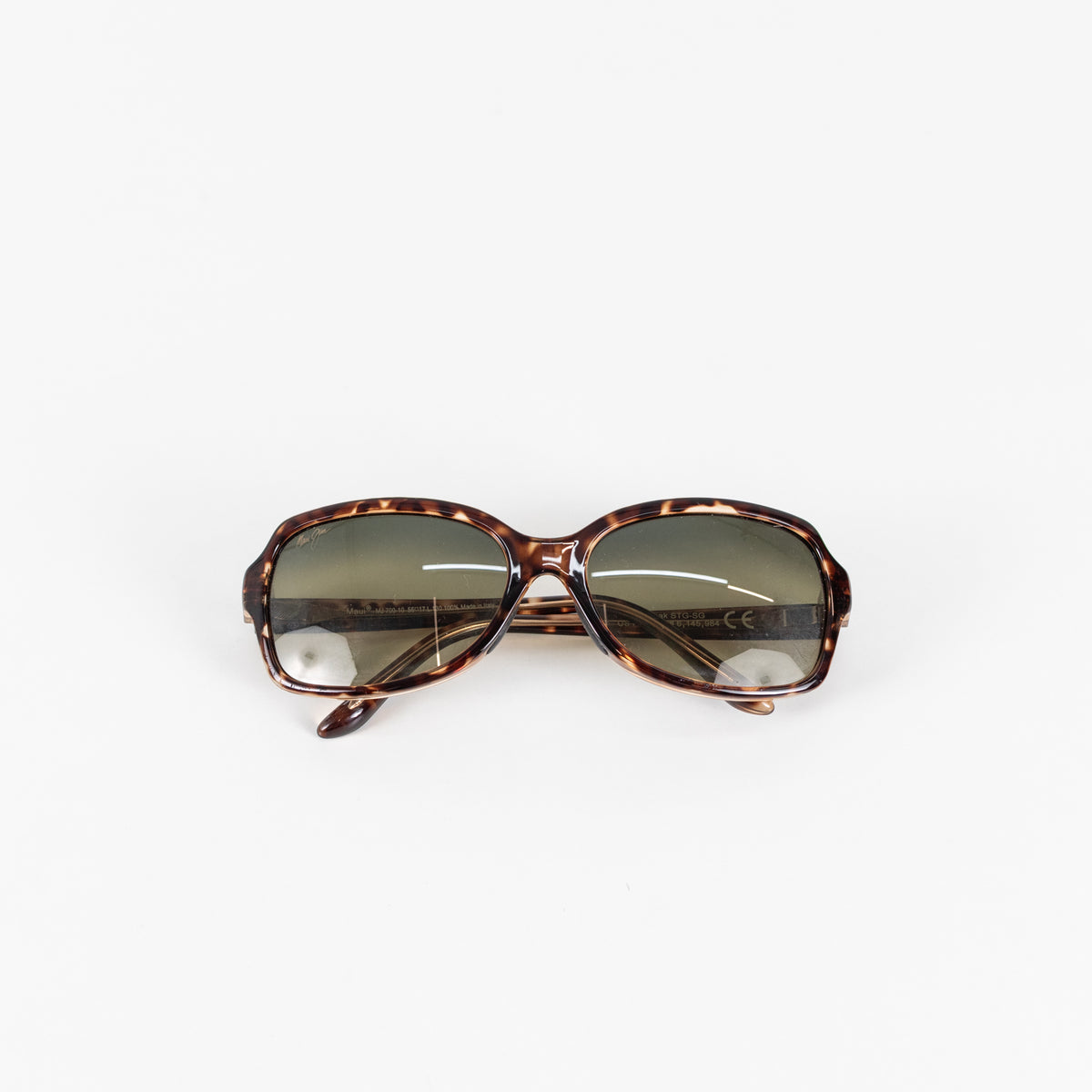Maui Jim Tortoiseshell Rounded Lens Sunglasses