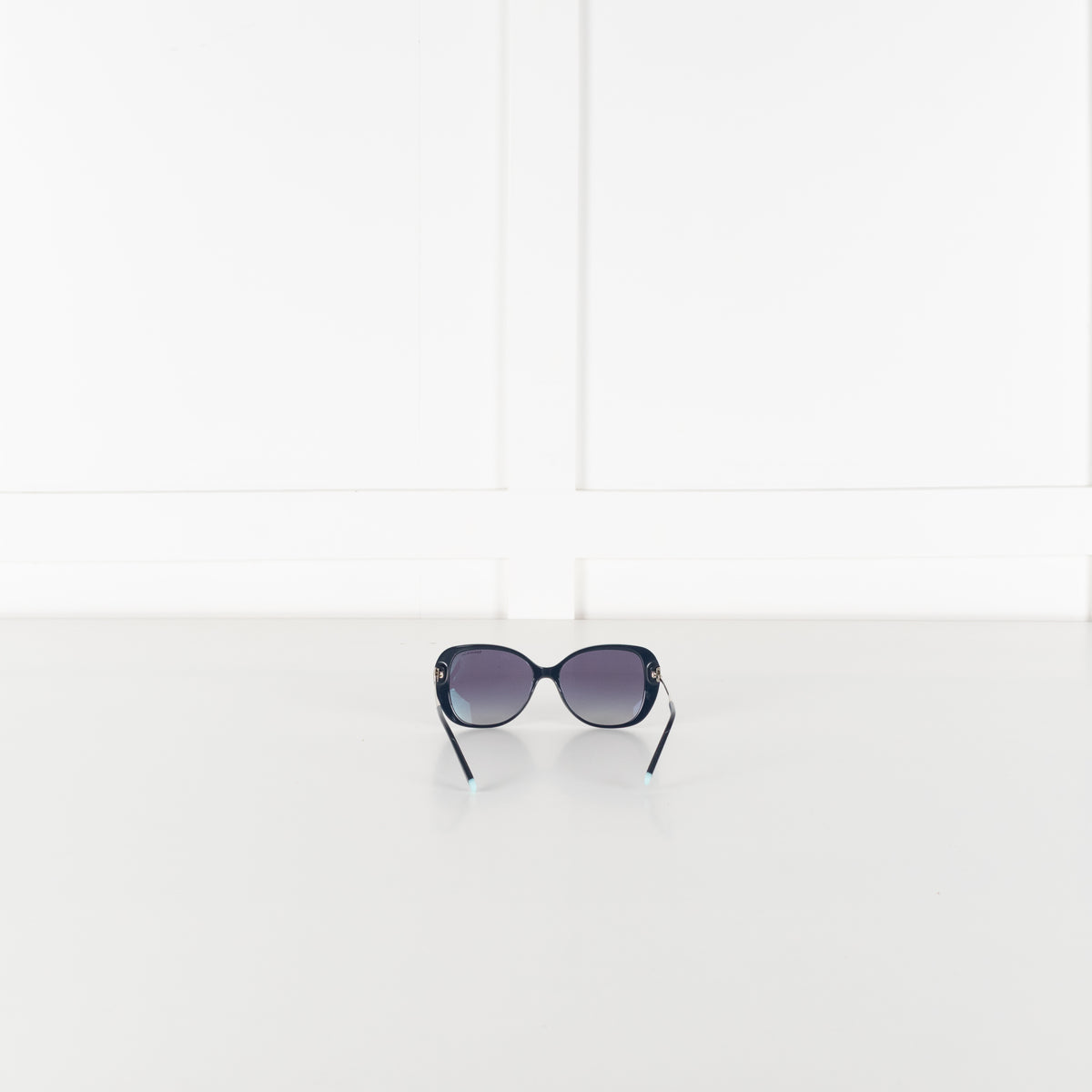 Tiffany Navy Blue Sunglasses with Blue Lens