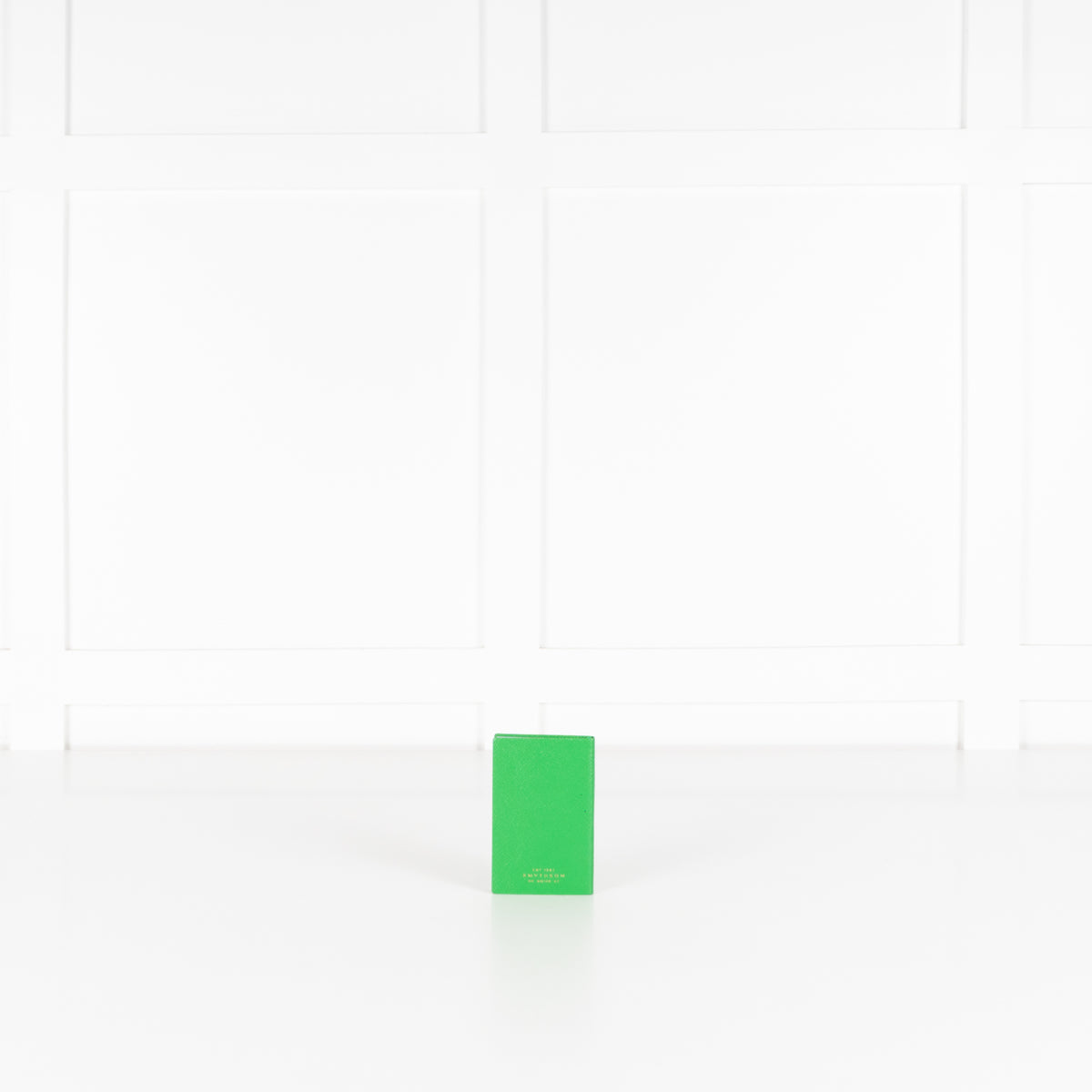 Smythson Green 'Dancing On The Tables' Mini Notebook