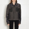 Alexander McQueen Navy Stripe Bomber Jacket