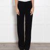 Joseph Black High Waisted Wide Leg Trousers