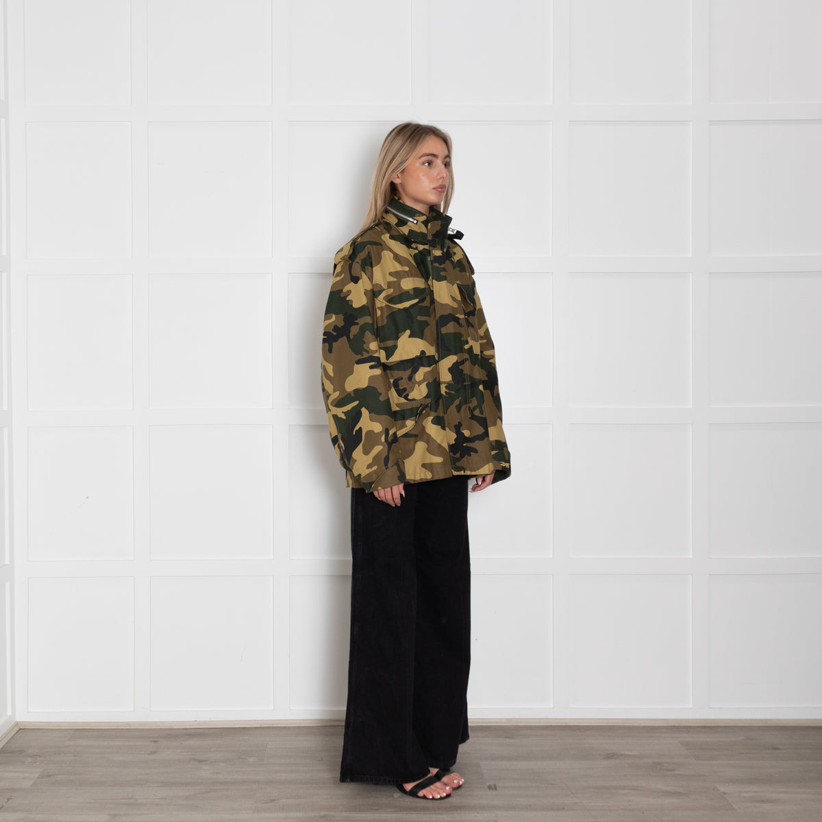 Victoria Beckham x Reebok Military Camouflage Jacket