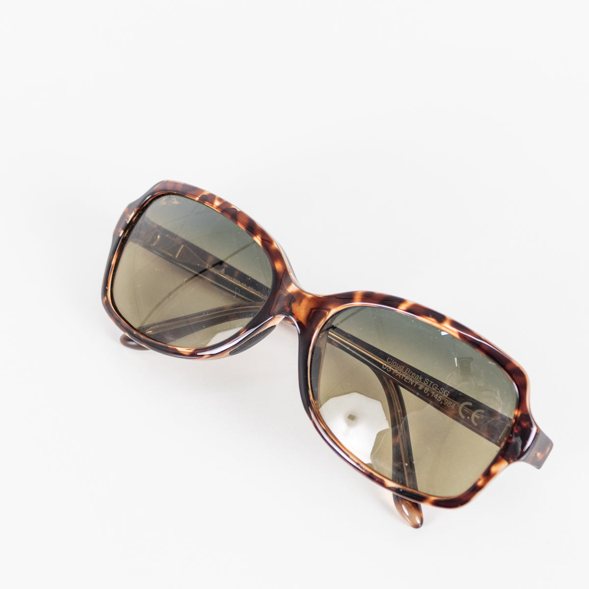 Maui Jim Tortoiseshell Rounded Lens Sunglasses