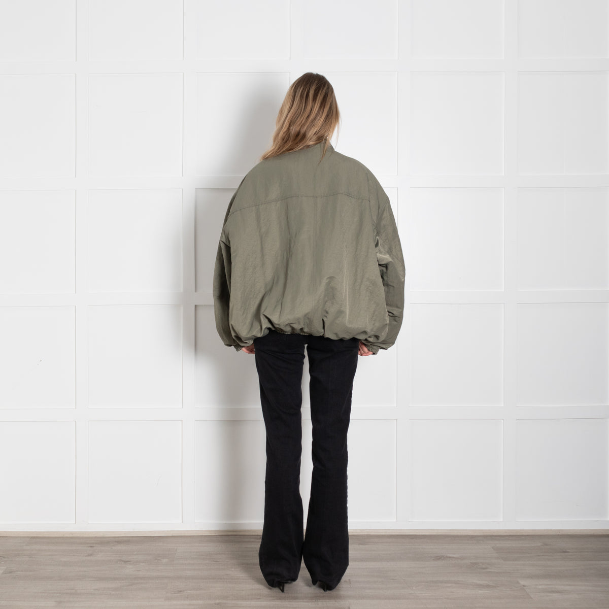 The Frankie Shop Khaki Bomber Jacket