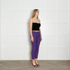 Intrend Purple Wool Blend Trousers