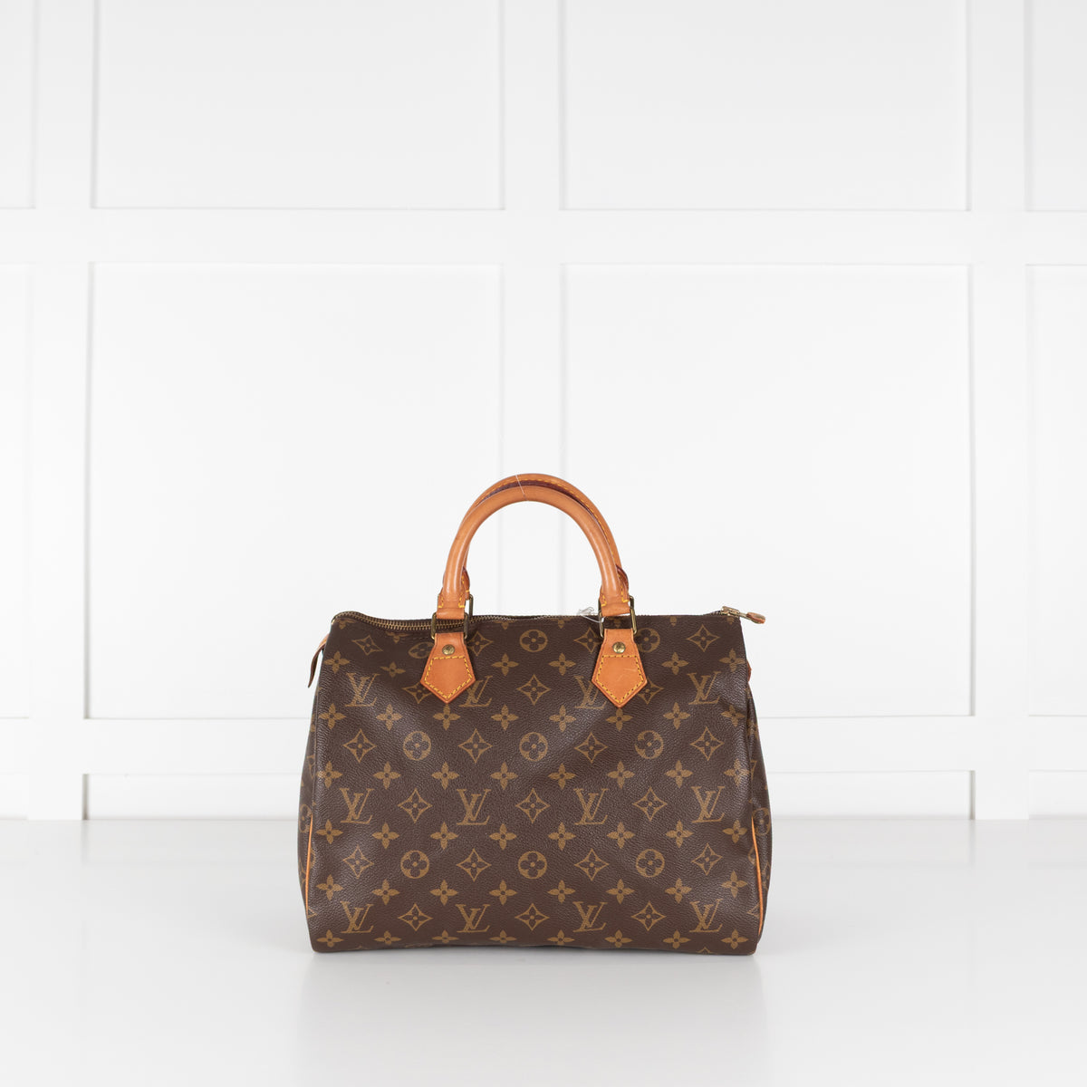 Louis Vuitton Vintage Brown Monogram Speedy 30
