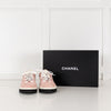 Chanel Pink Suede Trainers
