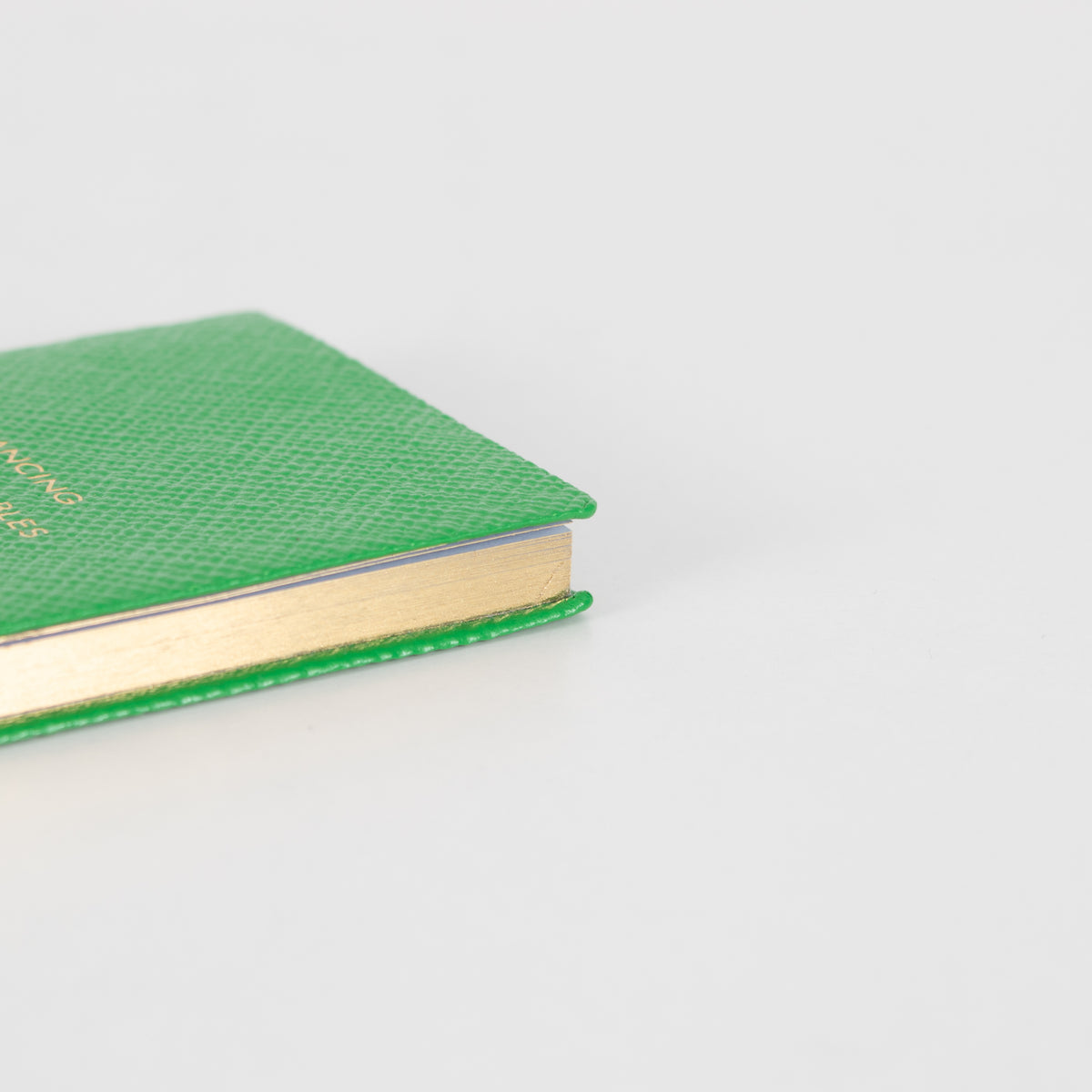 Smythson Green 'Dancing On The Tables' Mini Notebook