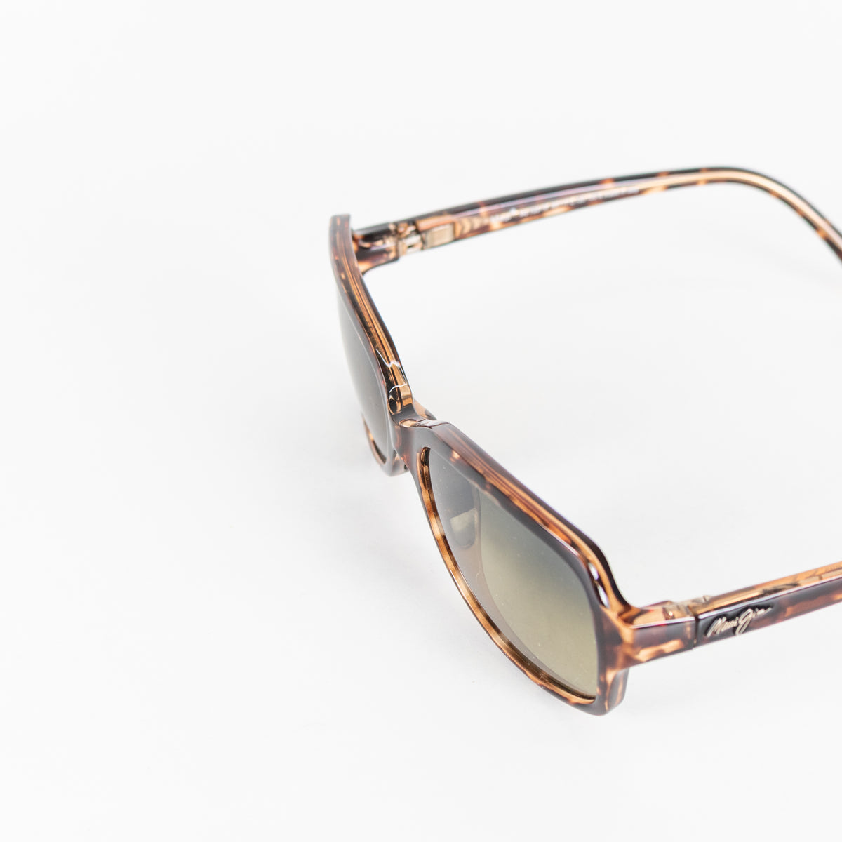 Maui Jim Tortoiseshell Rounded Lens Sunglasses