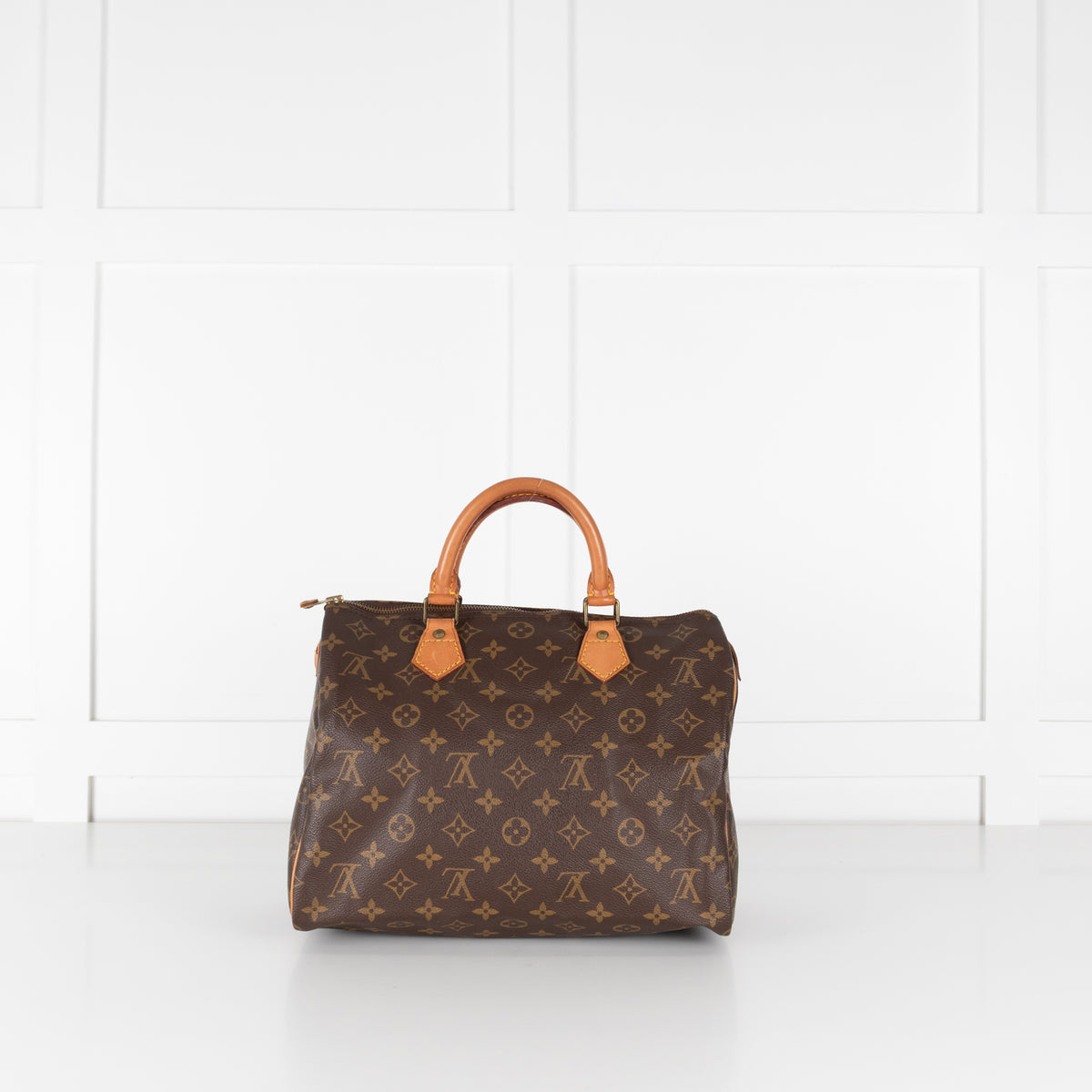 Louis Vuitton Vintage Brown Monogram Speedy 30