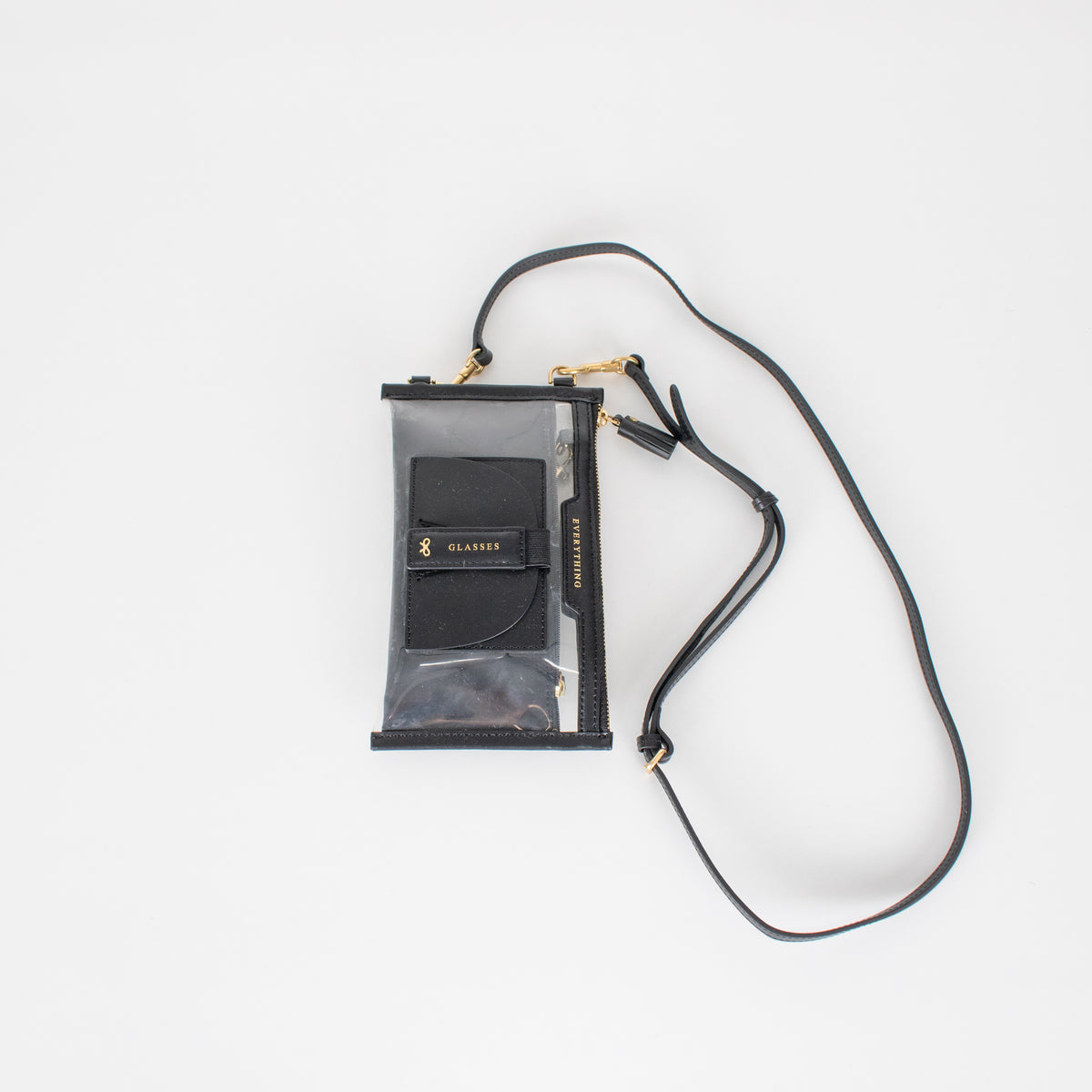 Anya Hindmarch Black Everything Pochette