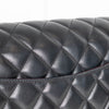 Chanel Black Lambskin Maxi Classic Double Flap Bag