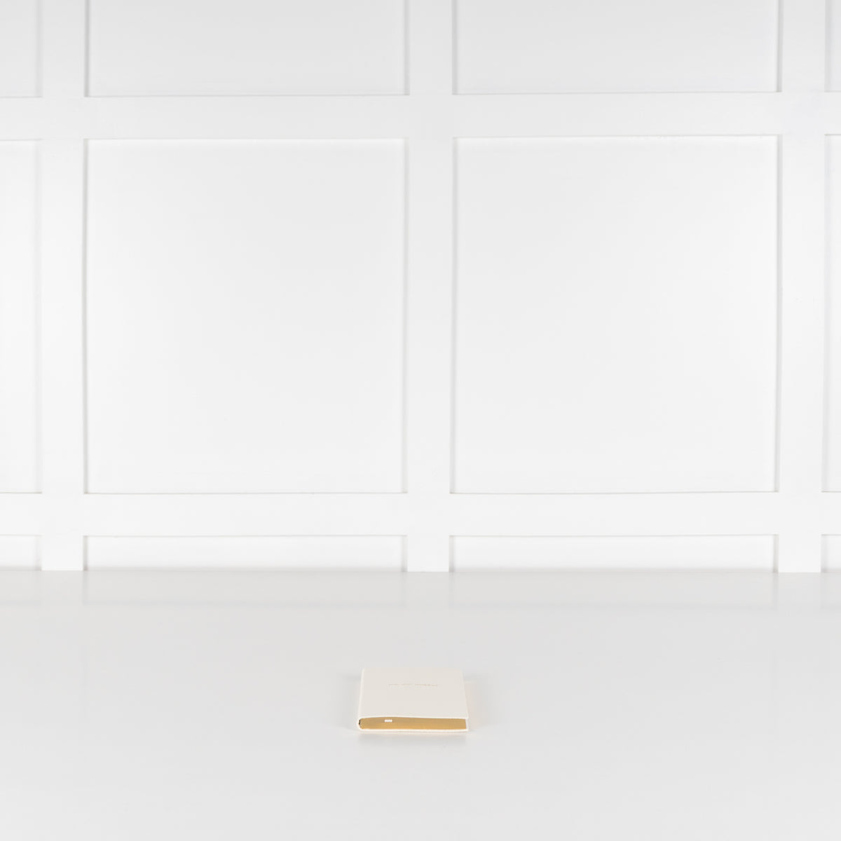 Smythson Cream 'Hip Hip Hurray' Panama Notebook