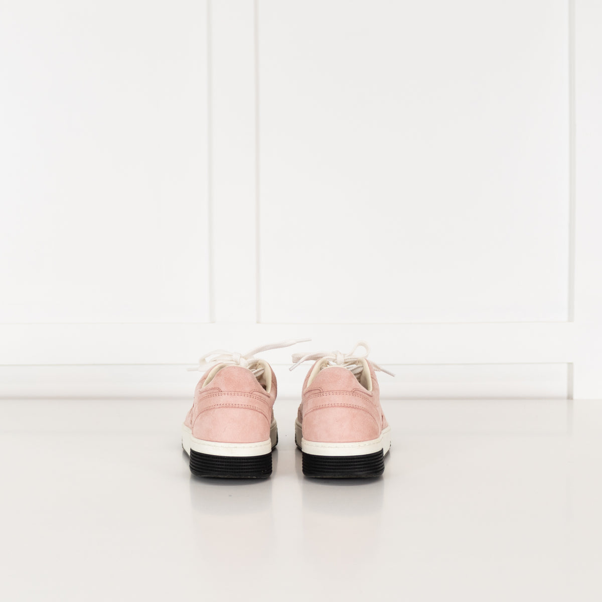 Chanel Pink Suede Trainers