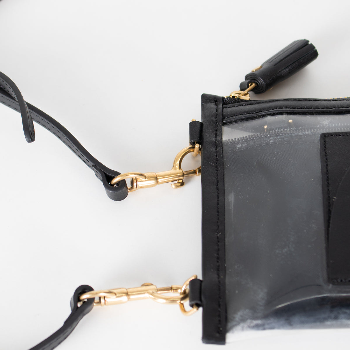 Anya Hindmarch Black Everything Pochette