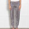 Bella Freud Grey Silver Lurex Joggers