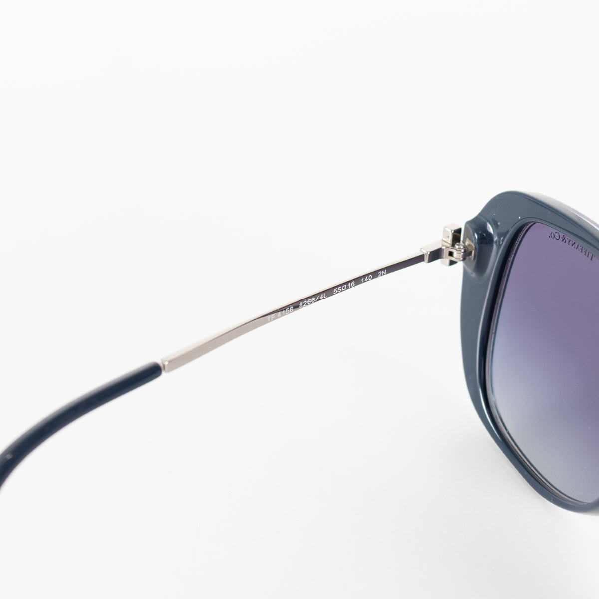 Tiffany Navy Blue Sunglasses with Blue Lens