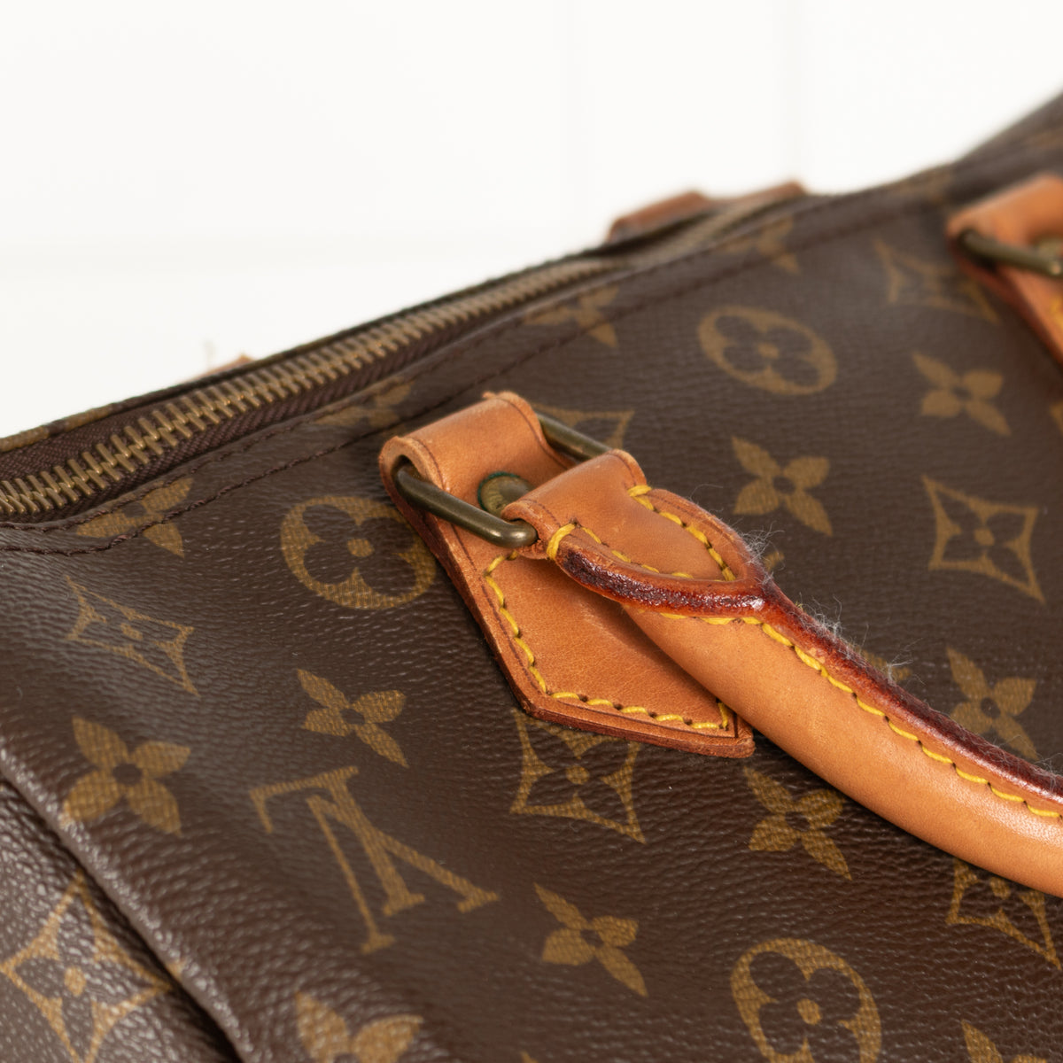 Louis Vuitton Vintage Brown Monogram Speedy 30