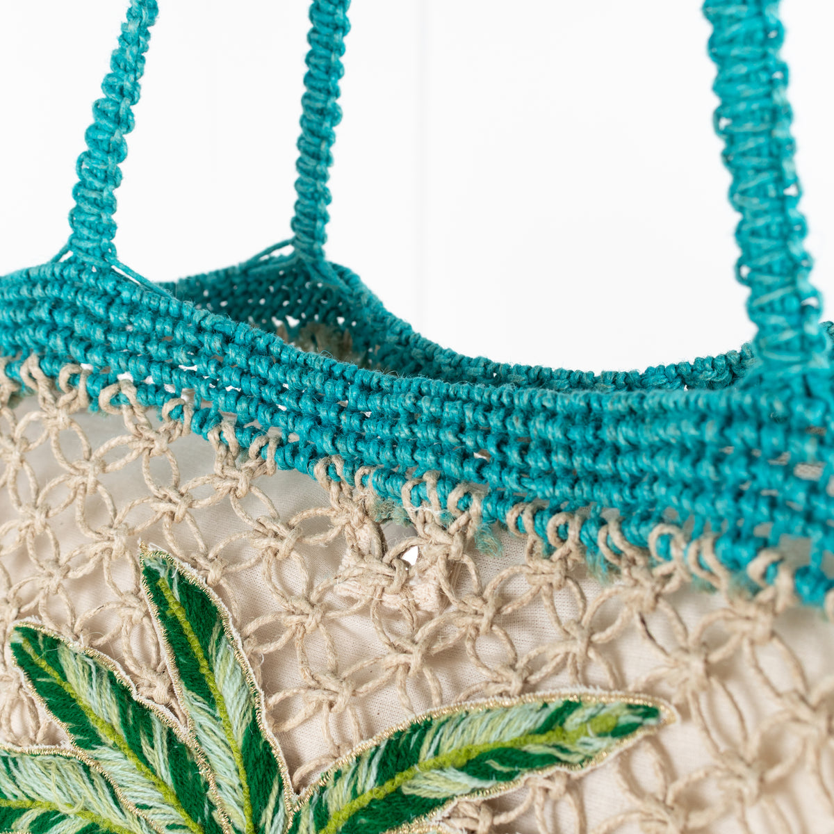 Ashiana London Palm Tree Woven Basket With Liner