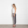 Bella Freud Grey Silver Lurex Joggers