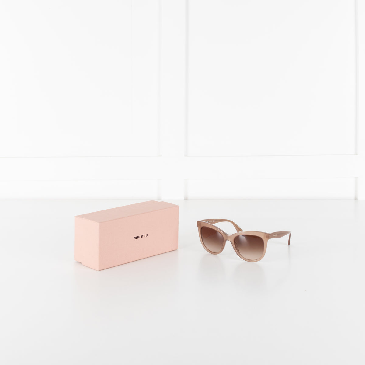 Miu Miu Brown Butterfly Sunglasses