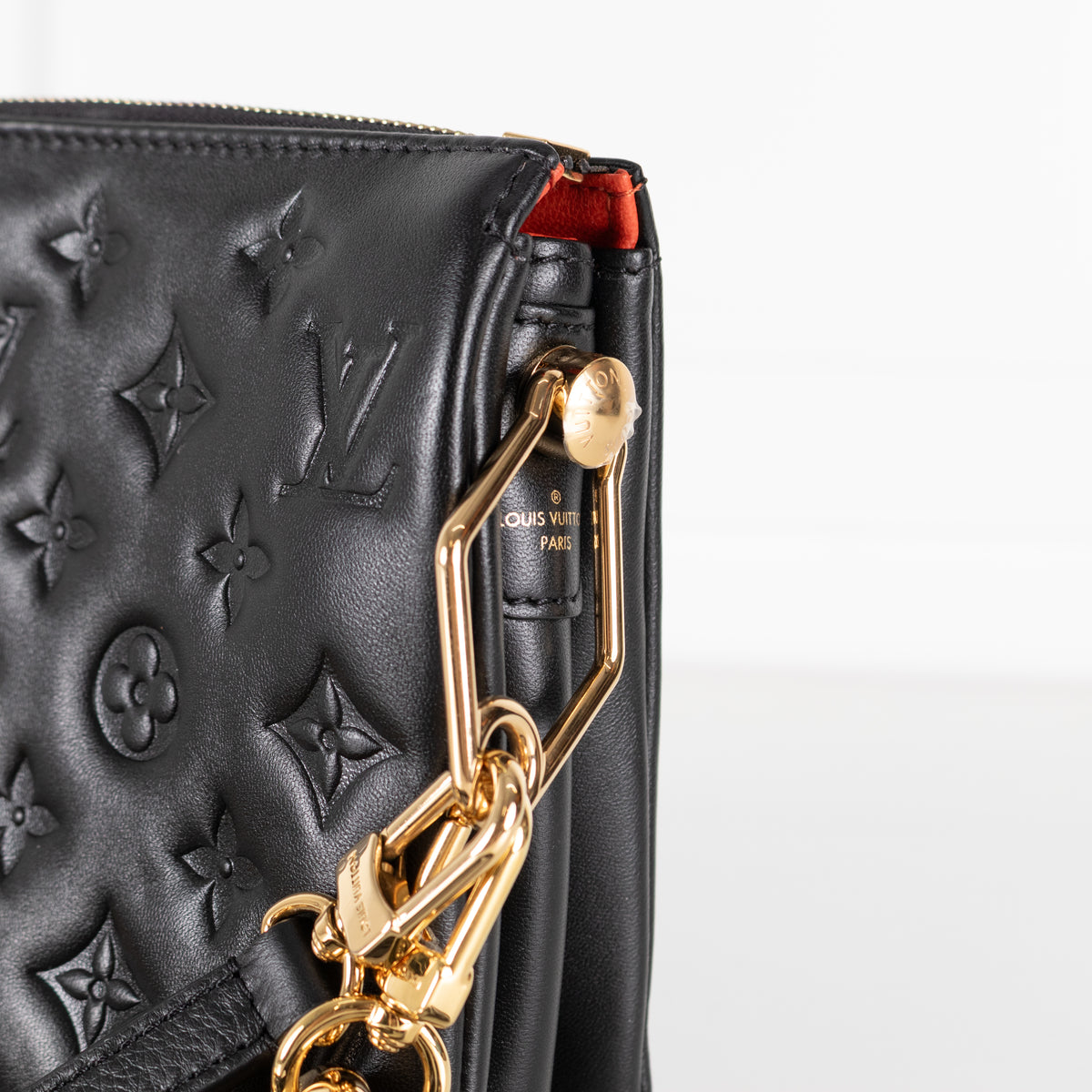 Louis Vuitton Black Coussin BB Bag