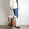 Gucci Ophidia Floral GG Supreme Large Tote Bag