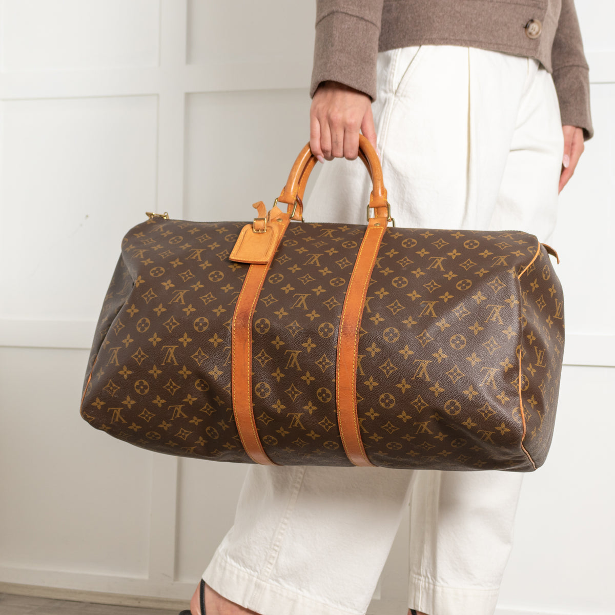 Louis Vuitton Monogram Keepall 55