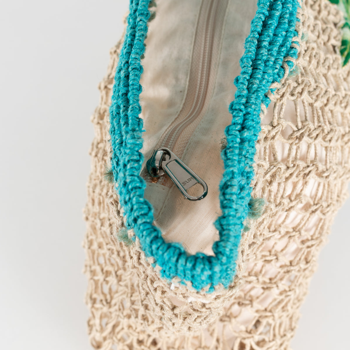 Ashiana London Palm Tree Woven Basket With Liner