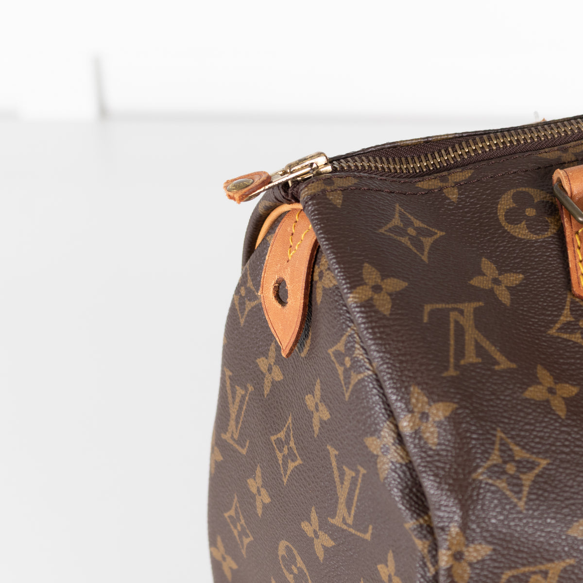 Louis Vuitton Vintage Brown Monogram Speedy 30