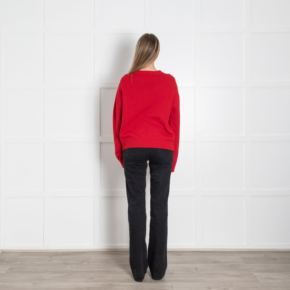 &Daughter Red Wool Crewneck Jumper