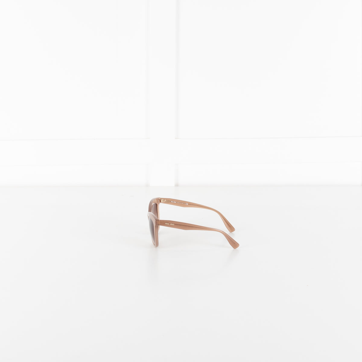Miu Miu Brown Butterfly Sunglasses