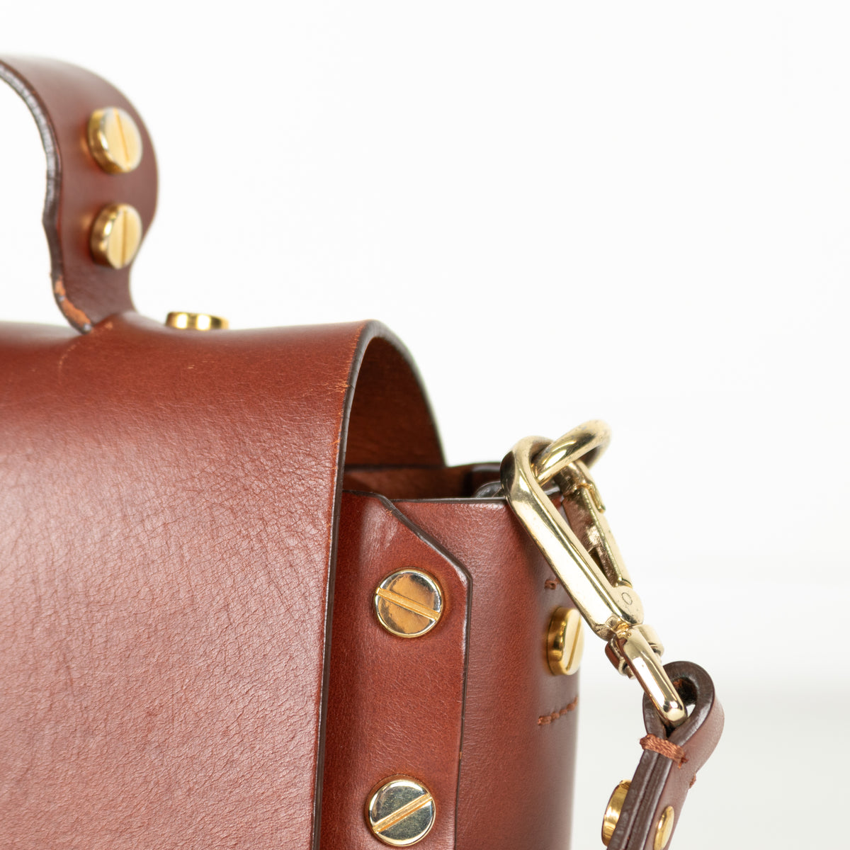 Sandro Brown Abby Satchel Bag