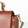 Sandro Brown Abby Satchel Bag