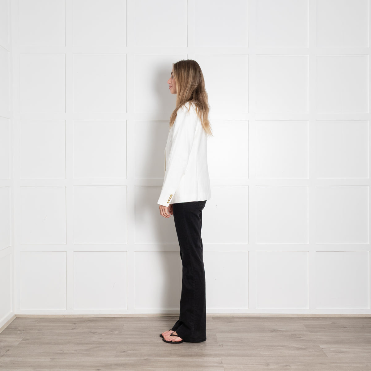 J Crew White Linen Blazer