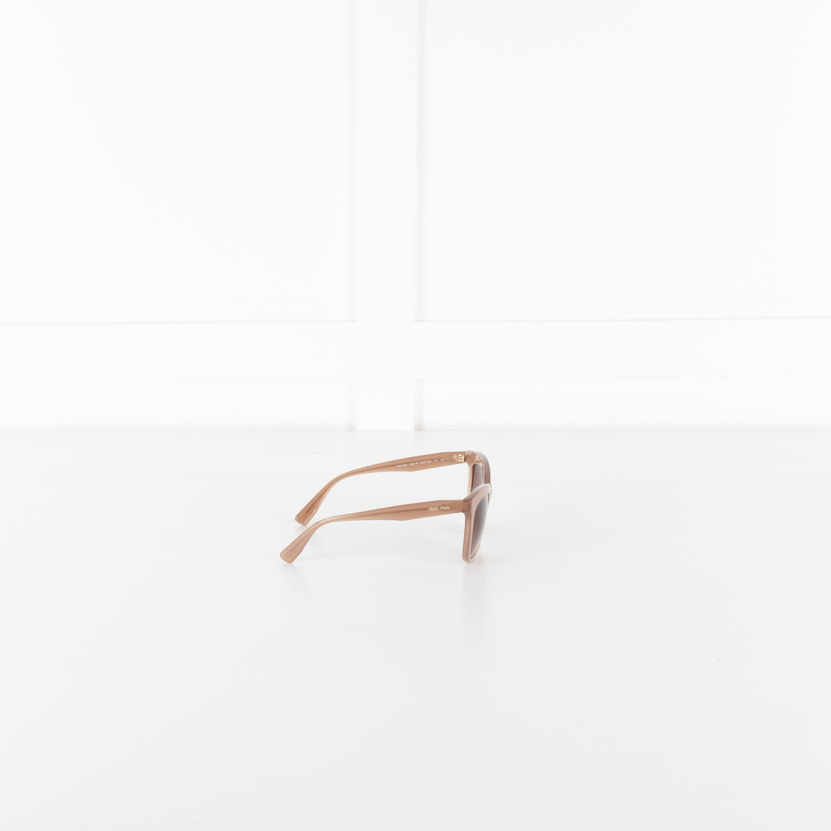 Miu Miu Brown Butterfly Sunglasses